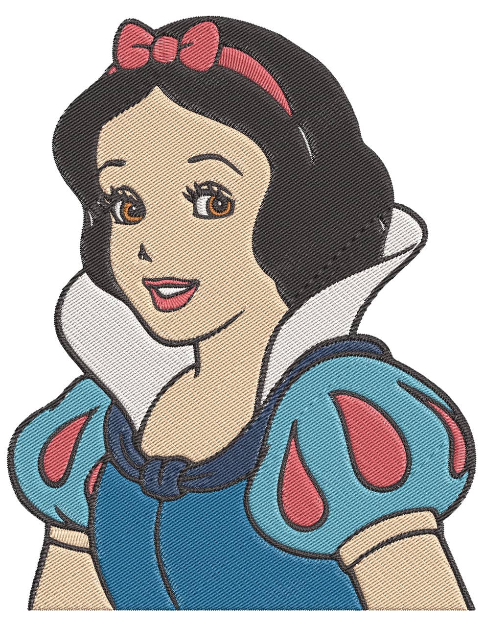 Snow White Princess Disney Seven Dwarfs Embroidery Design 032 Digital Embroidery Designs 